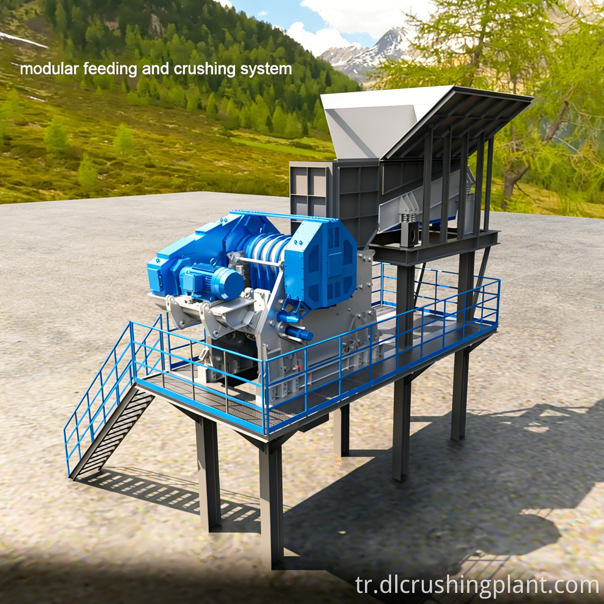 Whole Copper Ore Crushing System